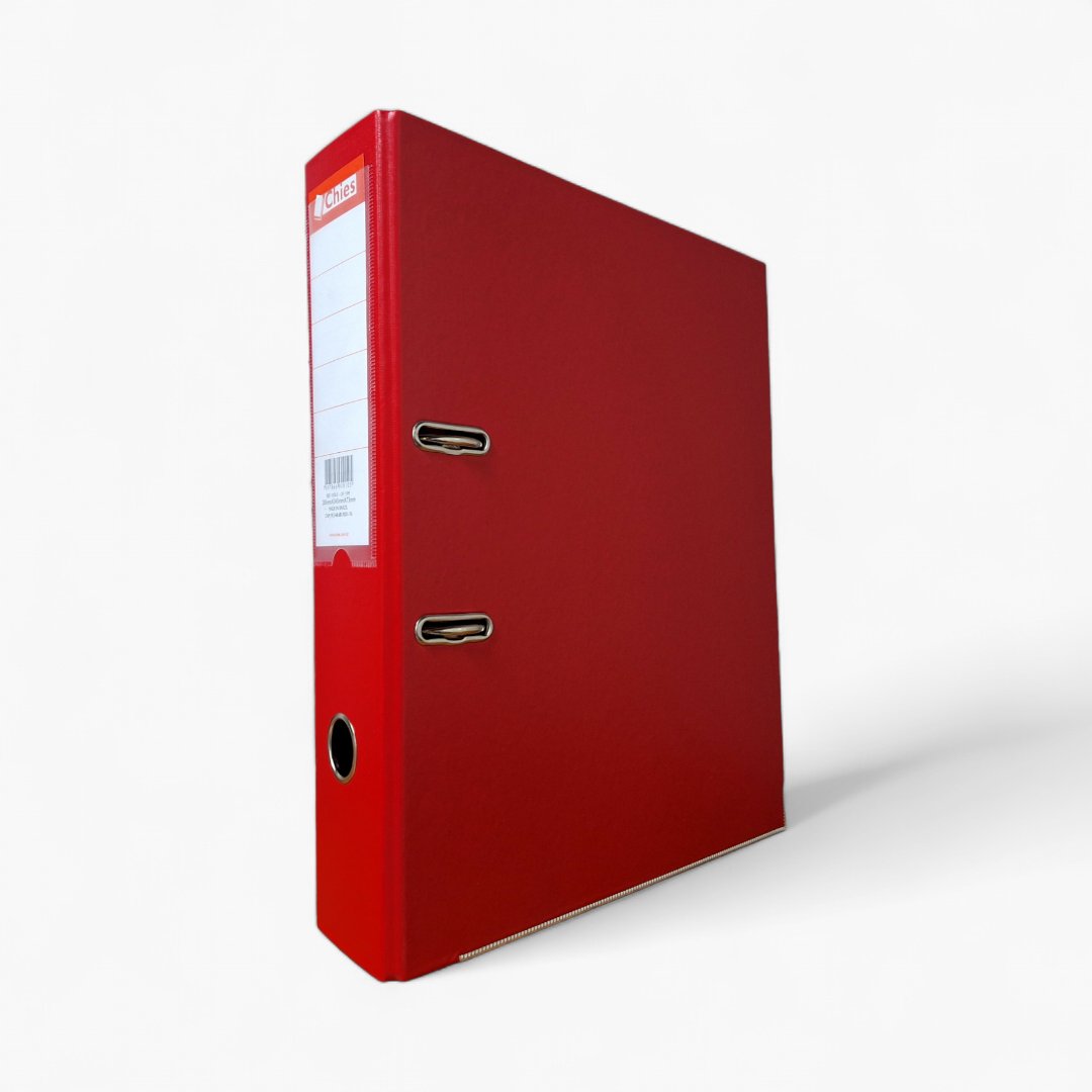 ARCHIVADOR DE PLANCA OFICIO 4 UNI ROJO